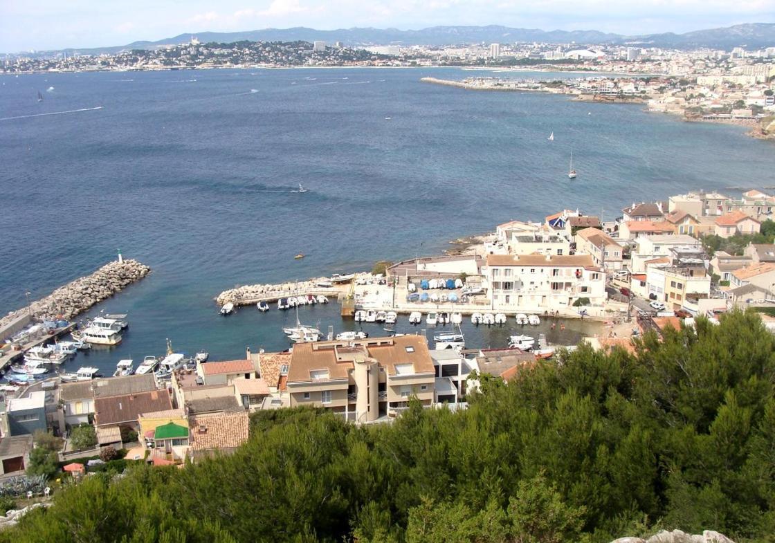 Appartement T3 La Madrague/ Les Calanques Марсель Экстерьер фото